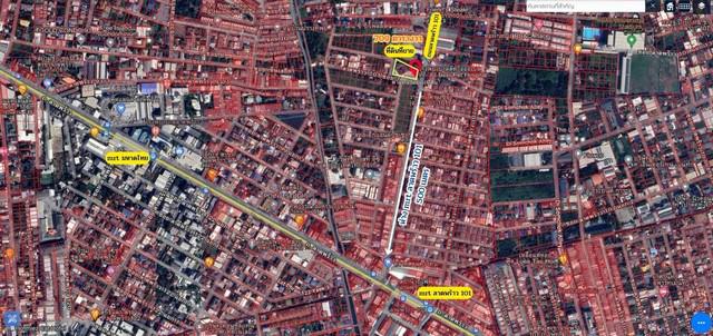 ขายที่ติดถนนลาดพร้าว101ที่ดินใกล้รถไฟฟ้าที่ดินลาดพร้าว แถมสิ่งปลูกสร้างเป็นโรงเรียน ต.คลองจั่น อ.บางกะปิ จ.กรุงเทพ